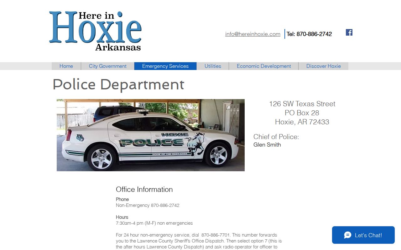 Lawrence County Hoxie warrant route through police and District Court